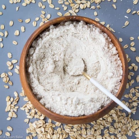 How to make your own Oat Flour. It