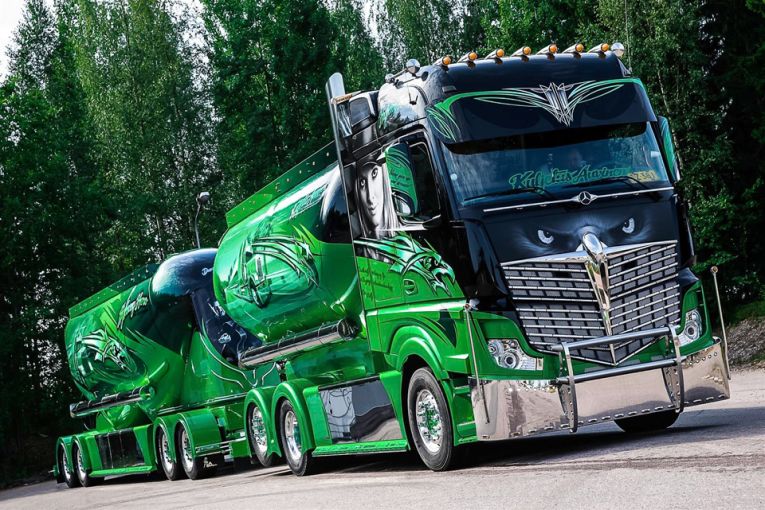 Крутые грузовики: самые впечатляющие машины из мира дальнобойщиков