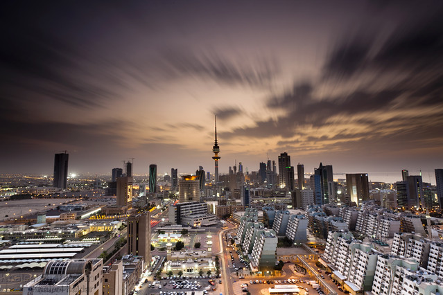 kuwait cityscape - the most expensive travel destinations