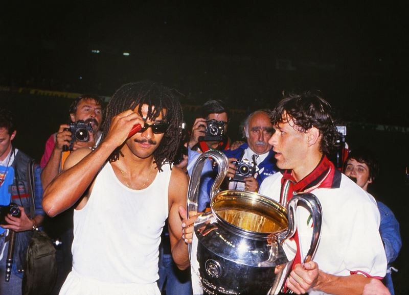 Гуллит и Ван Бастен забил по два мяча в финале кубка европейских чемпионов 1989 года