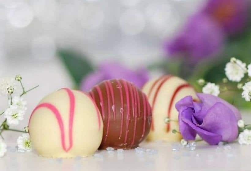 Swarovski-studded Chocolates