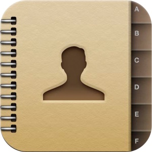 Contacts icon in iOS
