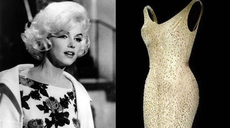 Платье М. Монро, в котором она пела на 45-летии Кеннеди
