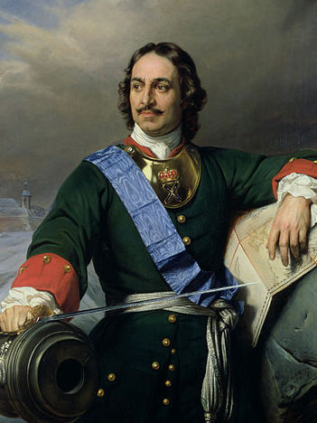 Under Peter the Great, Russia became a great European power.