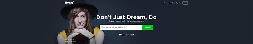 fiverr freelance website