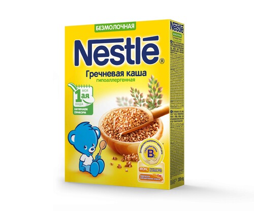 Nestle безмолочная гречневая