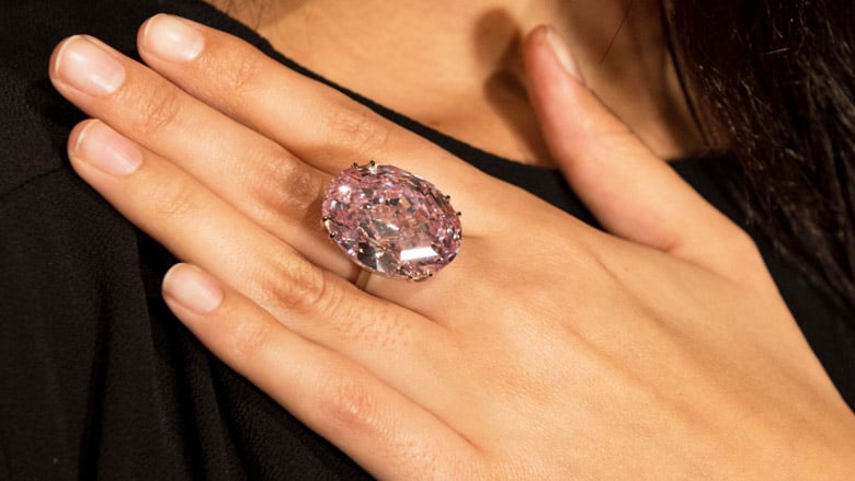 Кольцо Pink Star Diamond Ring