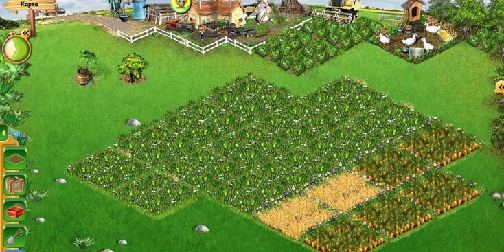 Играть в Ферму онлайн бесплатно