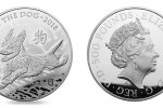 Серебряная монета "Год Собаки 2018" массой 1 кг.