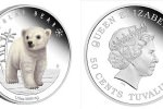 Серебряная монета Австралии "Белый медведь"