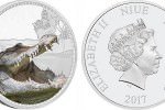 Серебряная монета "Гребнистый крокодил" 1 унция