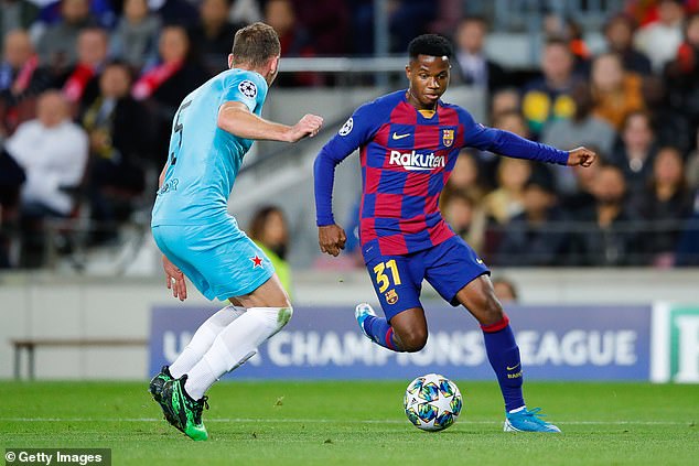 There is great excitement over Ansu Fati, who broke into the Barcelona first team this season