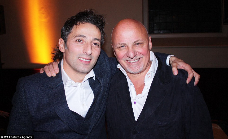 Partnership: The kitchen designer Claudio Celiberti (left) and celebrity chef Aldo Zilli (right)