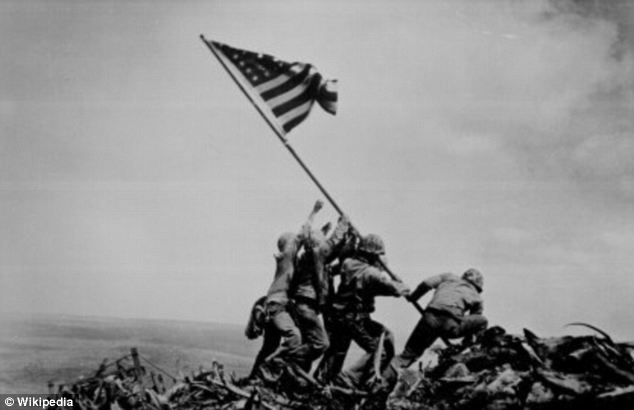 Inspiration: The memorial is based off the famous photograph of Marines raising the flag on Mount Suribachi