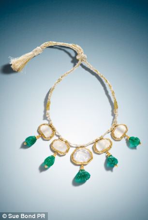 Slightly more understated than other items in the collection, this diamond and gold necklace is still worth a fortune
