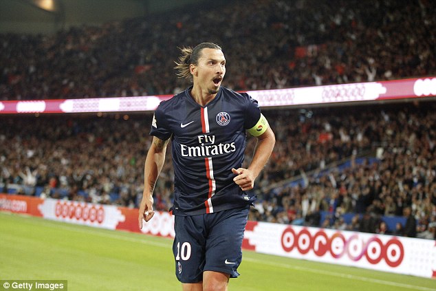 Zlatan Ibrahimovic is arguably the most glitzy player in France