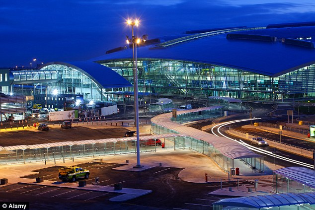 Number eight on the list of the most expensive airport landing fees is Dublin Airport at £2,729