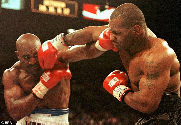 Tyson is also responsible for the second most economically inefficient fight for fans after being disqualified for biting Evander Holyfield in the thir