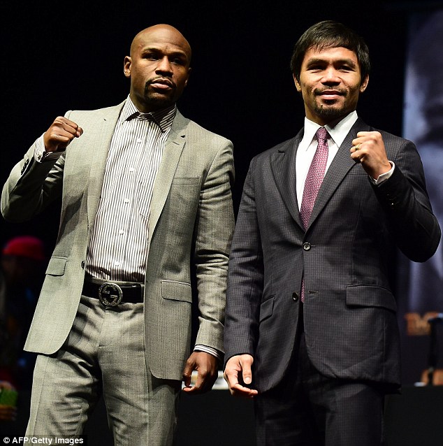The eagerly-anticipated mega-fight between Mayweather and Pacquiao is just days away