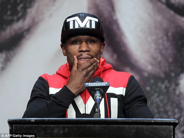 Floyd Mayweather was quiet during his final press conference ahead of his fight with Manny Pacquiao