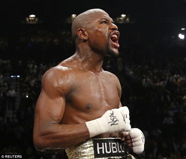 Mayweather earned an incredible $300m in just 12 months, almost twice as much as Pacquiao
