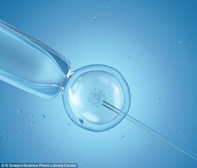 Last attempt: Clair underwent fertility treatment known as intra-uterine insemination, a form of artificial insemination where sperm are inserted into the womb near ovulation