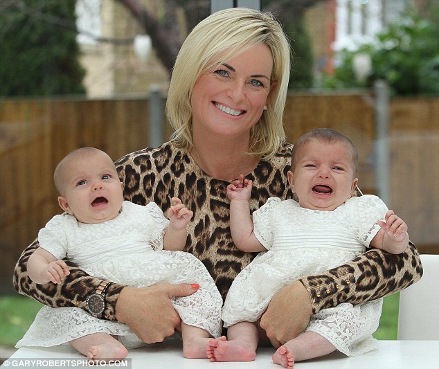 Motherhood meant more: Clair McGlynn  discovered that her fiance produced no sperm, so left him and became a single mother to twins - with the help of both donor eggs and sperm