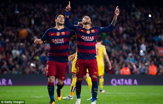 Neymar has recently ended a slump and scored in his last two games for Barcelona after a five-match drought