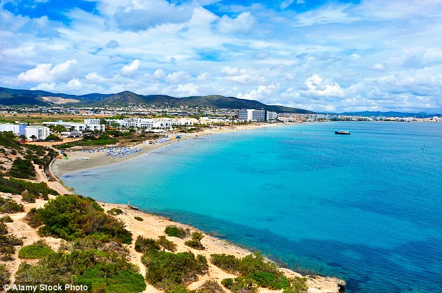 Holidaymakers are spending an average of £215 a night for a room in Playa d