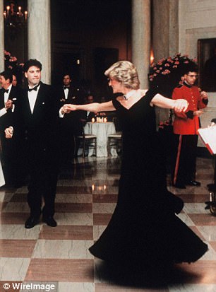 The dress Diana wore to dance with John Travolta fetched £240,000 ($362,424) at auction in 2013