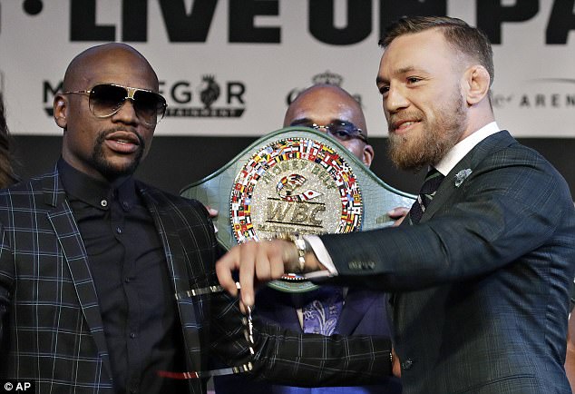Floyd Mayweather and Conor McGregor will go head to head in Las Vegas on Saturday