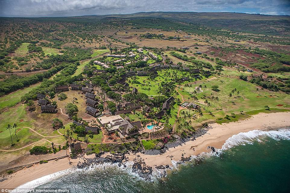 For just $260million, you can have yourself a huge property that hugs over 20 miles of coastline, sea cliffs, nature preserves, and pastureland