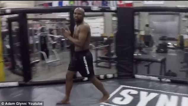Footage of Mayweather in the UFC octagon was released in January, sparking rumours