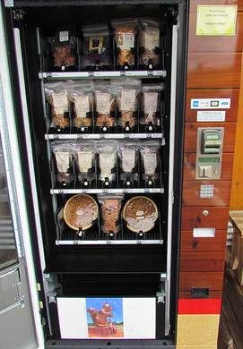 vending machines pecan pie