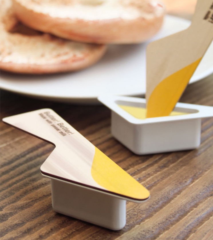 innovative packaging butter lid