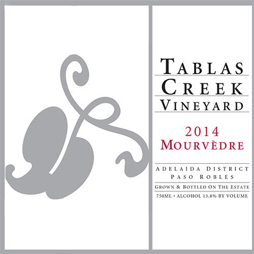 Tablas Creek Mourvèdre 2014