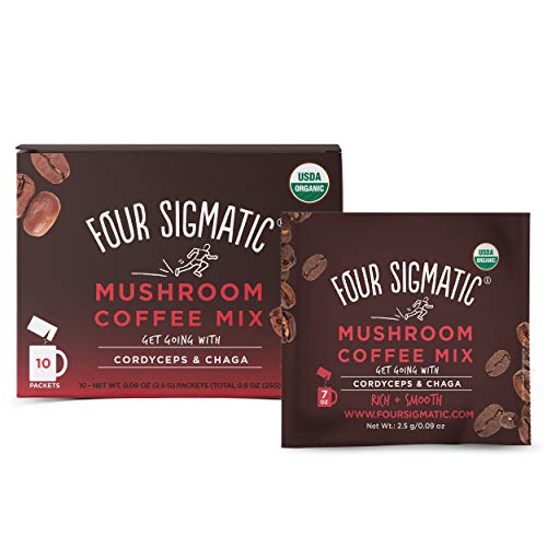 Four Sigmatic Mushroom Organic Instant Coffee Mix 3 Flavors
