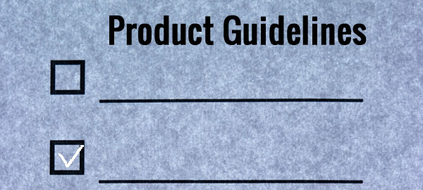 Product Guidelines