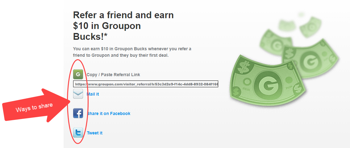 referral link