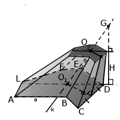 Приклад зрізаної пирамиды