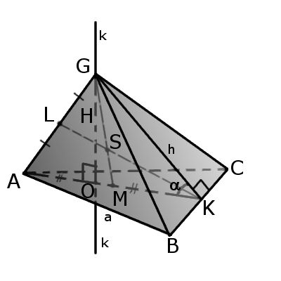 Пример треугольной пирамиди