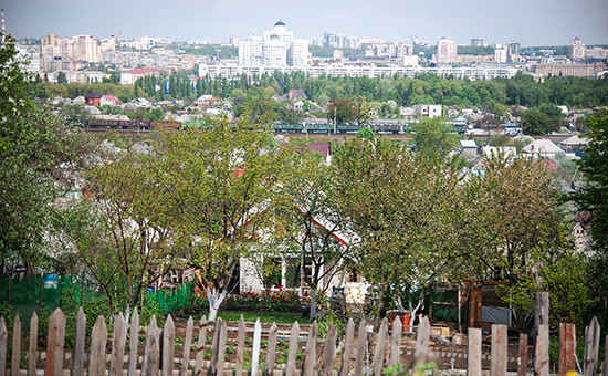 Вид на Белгород, занимающий второе место в рейтинге самых быстро растущих городов России