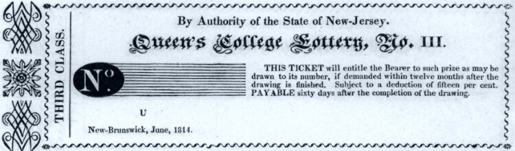 История американских лотерей - 1814 год
