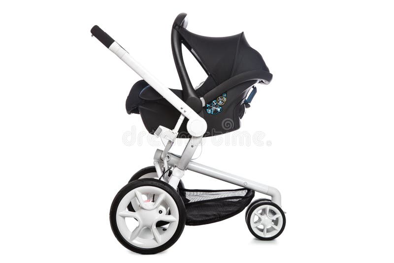 Baby stroller stock images