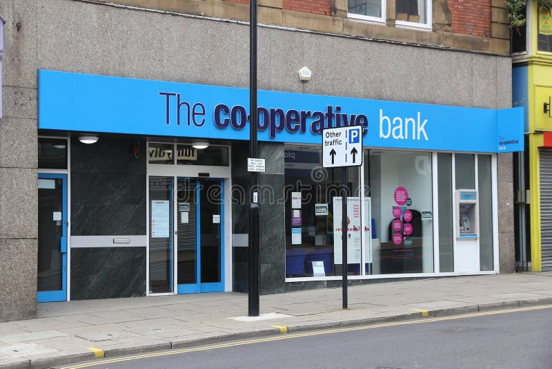 The Co-operative Bank royalty free stock photo