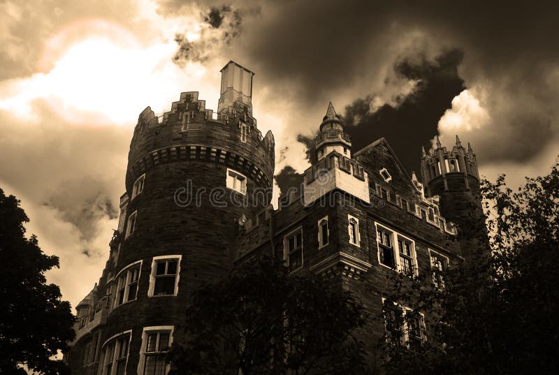 Haunted Castle royalty free stock image