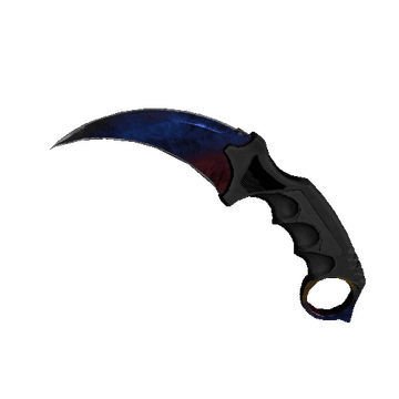 Karambit Marble Fade - Factory New (Fire and Ice) CS:GO Skin