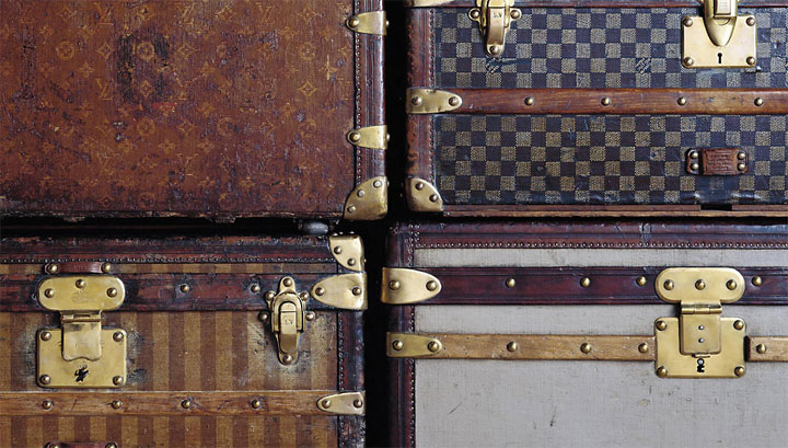 Первые чемоданы Louis Vuitton