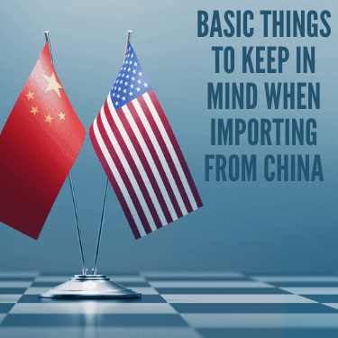 Basic Things to Keep in Mind When Importing from China