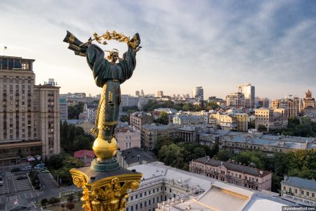 Майдан Незалежности - главная площадь Киева